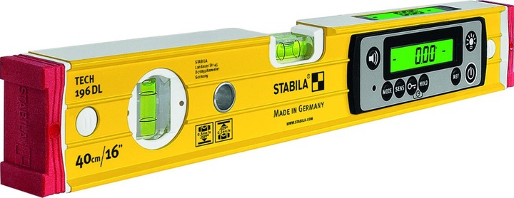 Image du produit Stabila Niveau à bulle électronique TECH 196 DL 40 cm sans étalonnage IP67 19830 (40 cm)