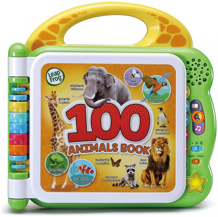 Produktbild VTech 609543 Leap Frog Baby Learn 100 Animals in French/English with Sounds (English Version) 18+ Mo (Englisch)