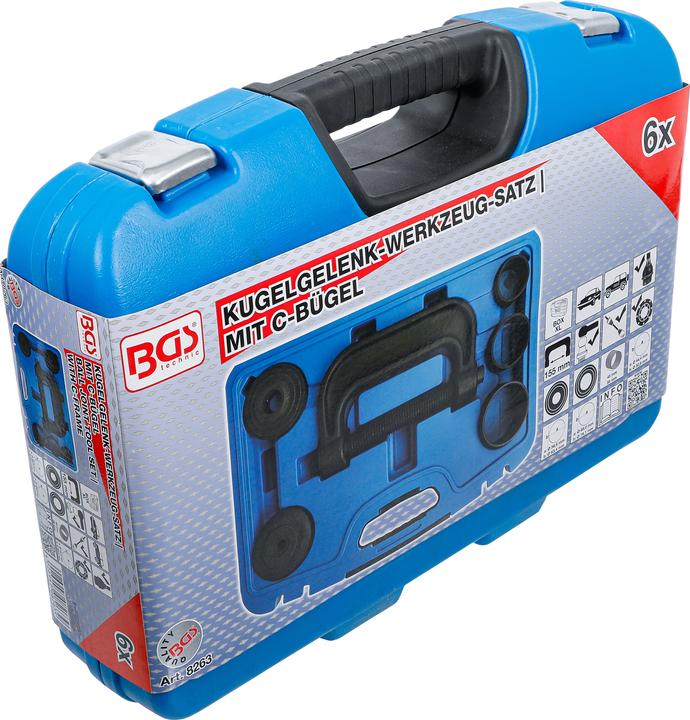 Actual product image BGS Ball Joint Tool Set with C-Frame