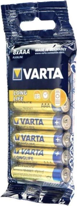 Actual product image Varta Longlife AAA (8 pcs., AAA, 1230 mAh)