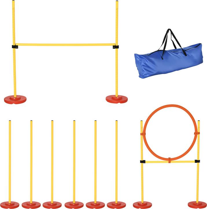 PawHut Agility Set 3-in-1 (One Size, Agility)