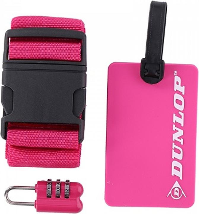 Produktbild Dunlop Gepäck-Set 3tlg. (Kofferriemen, Schlösser & Anhänger)