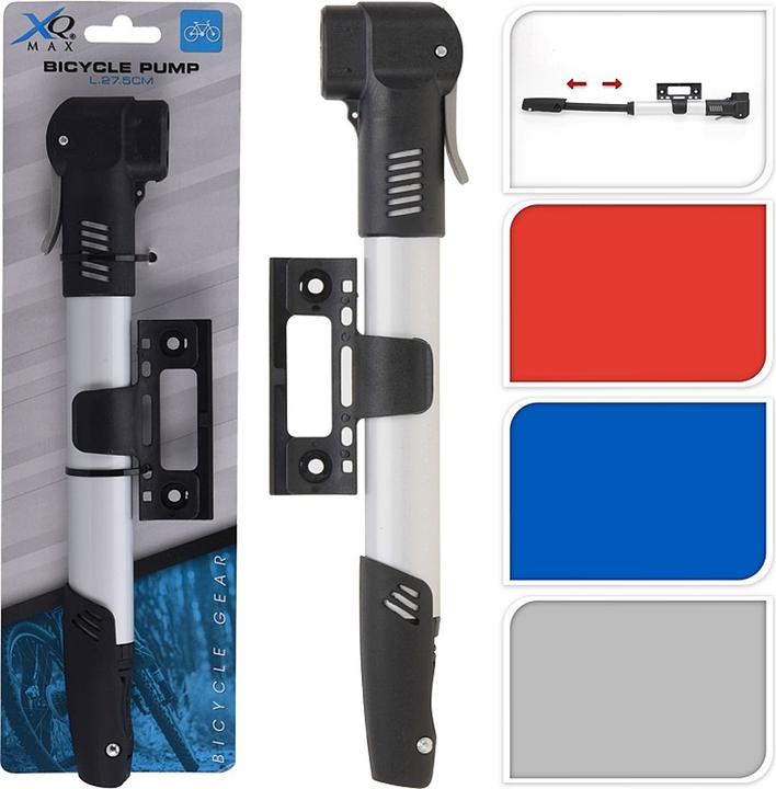 Actual product image XQ Max Bicycle pump with bracket