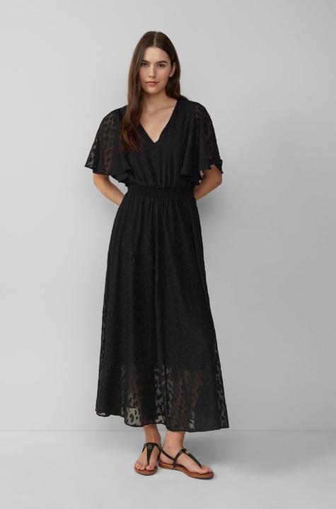 Immagine prodotto S.Oliver Kleid Festliches Maxikleid aus Struktur-Chiffon mit gesmokter Taille (34)