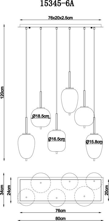 Produktbild Globo Blacky (E14)