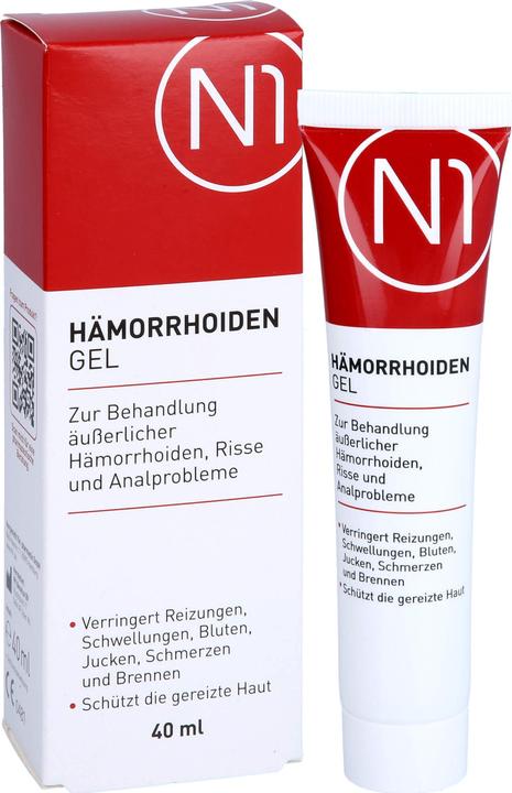 Produktbild Pharmedix N1 HÄMORRHOIDEN GEL, 40 ml GEL (Intimgel, 40 ml)