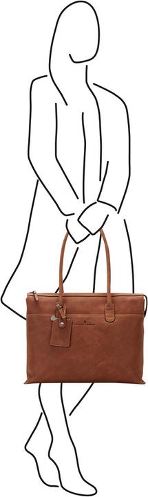 Actual product image Castelijn & Beerens Carisma Laptop Shoulder Bag 15.6" RFID (15.60", Universal)