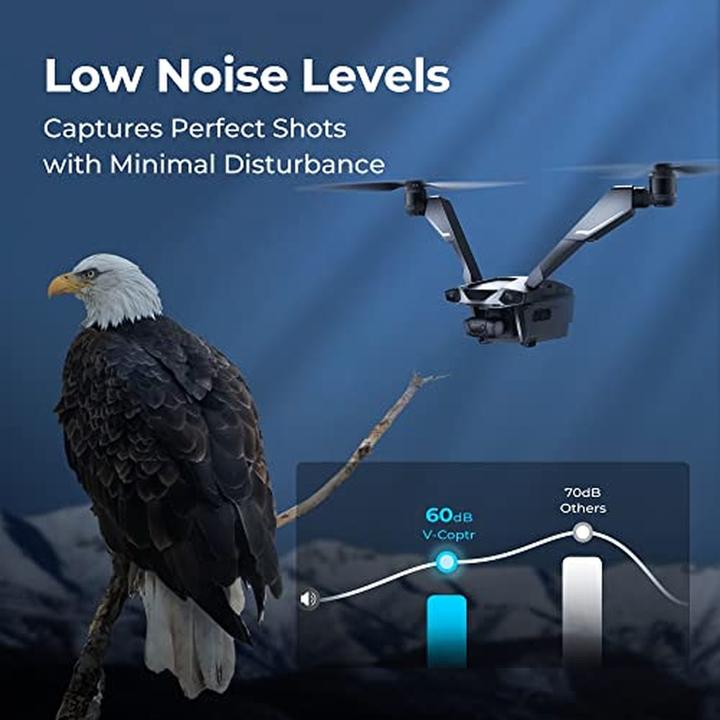 Produktbild Zero Zero Robotics Falcon V-Shaped Bi-Coptr (50 min, 760 g, 12 Mpx)
