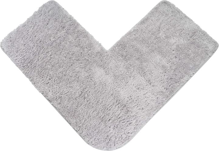 Produktbild Fluffy Badteppich für Eckduschen (95 x 95 cm)