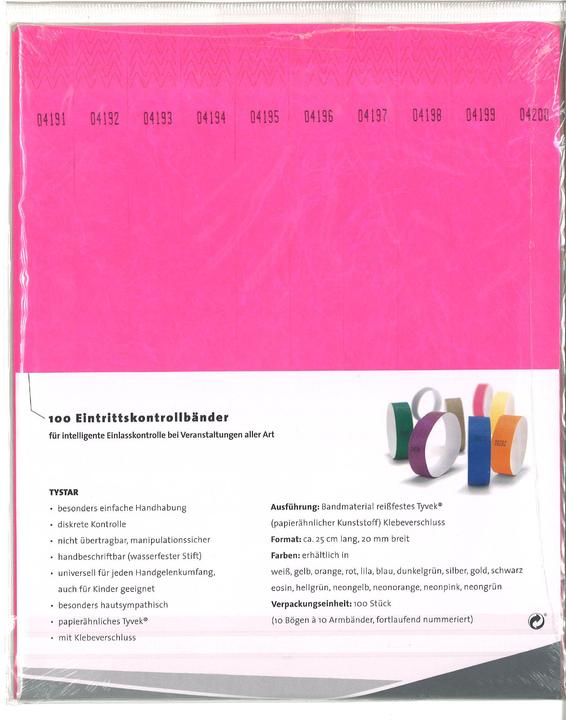 Actual product image W&A Control tapes Tyvec (100 pcs.)