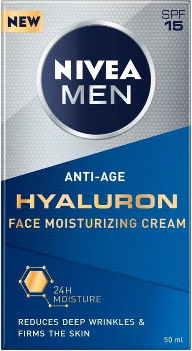 Immagine prodotto Nivea Men Hyaluron Anti-Age (50 ml, Crema da giorno, SPF 15)