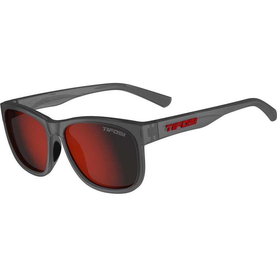 MGA, Sonnenbrille, Tifosi Brille Swank XL Satin Dampf (1 Glasrauch rot 15,4% Lichtübertragung) (neu)