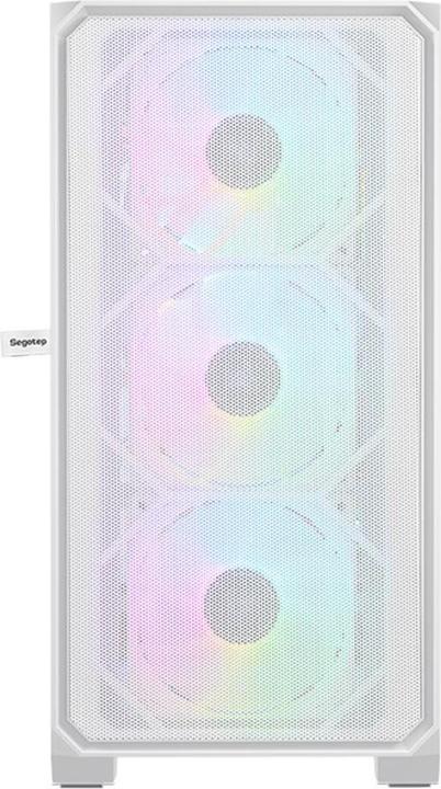 Actual product image Segotep Alpha White Case (mATX, Mini-ITX)
