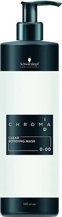 Schwarzkopf ChromaID Clear Bonding Mask Shades 0-00 500ml - 16.9 fl oz (500 ml)