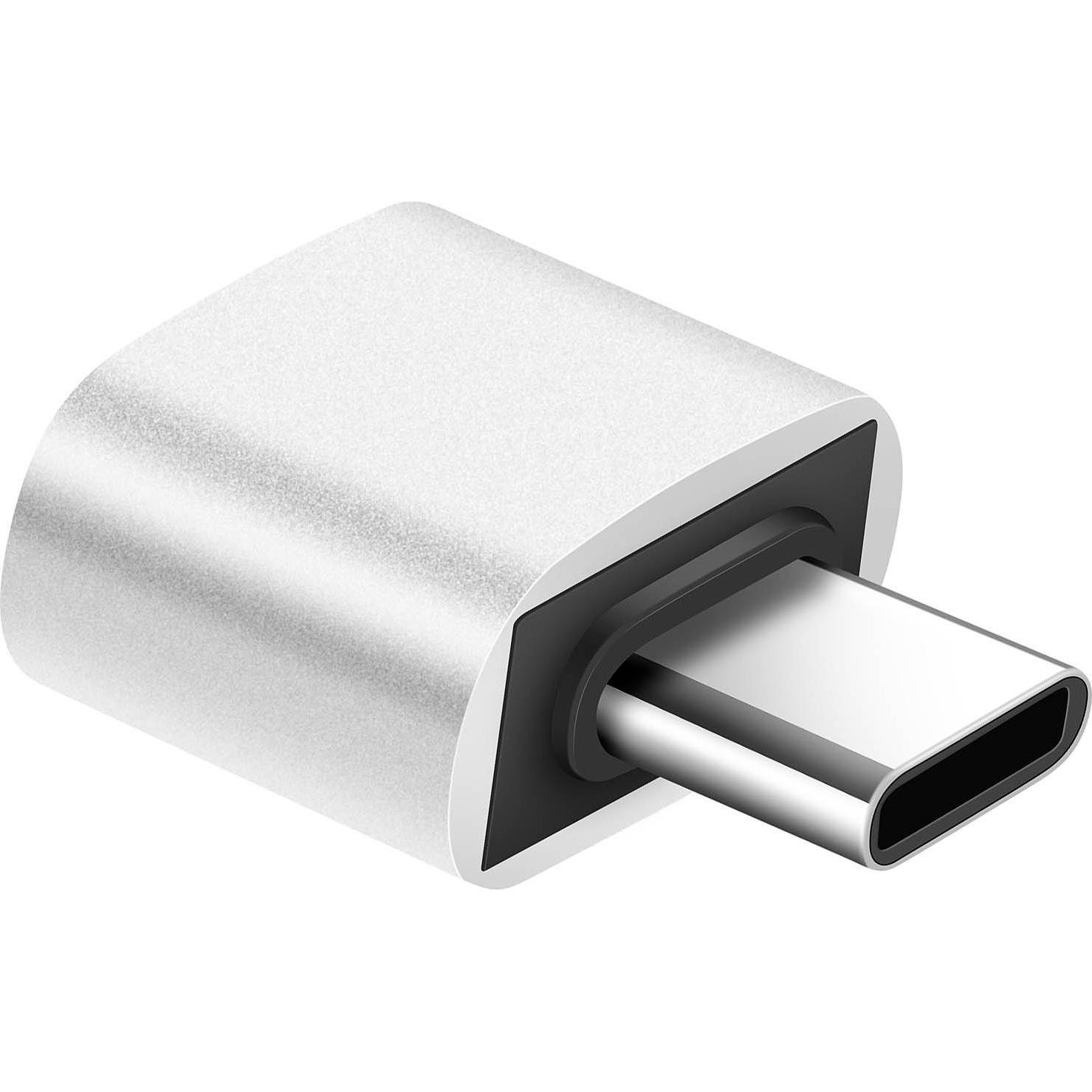 Thumbnail - Avizar USB-C / USB 2.0 Adapter (USB Typ C, USB), Mobilgerät Adapter, Grau