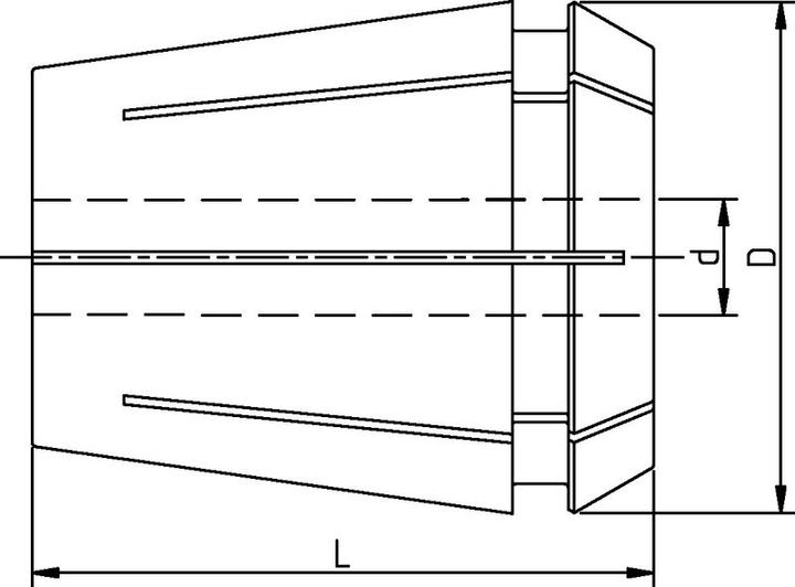 Actual product image Neriox Collet chuck ER 11, Ø 1 mm