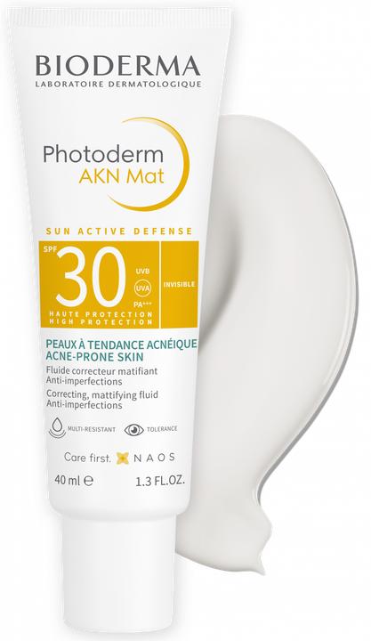 Produktbild Bioderma Photoderm Akn Mat (Sonnencreme Gesicht, SPF 30, 40 ml, 150 g)
