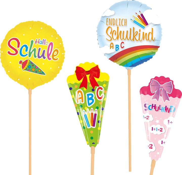 Produktbild Magni Folienballon Einschulung Mini sortiert (1 x)