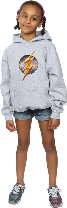 Actual product image Girls Justice League Movie Flash Emblem Hoodie (152, 158)