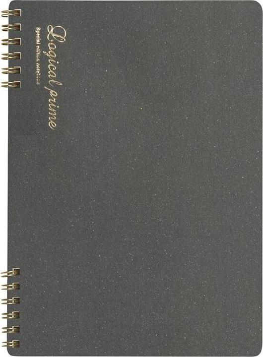 Actual product image Fresh Notizbuch B5 Grid Logical Prime SB grau (B5, Dotted, Soft cover)
