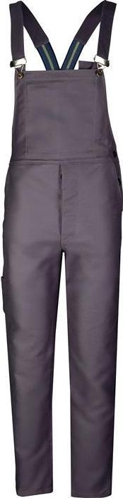 Asatex Welding protection dungarees KS64LH03 size 52 grey PROBAN
