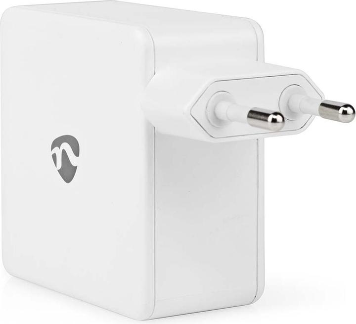 Produktbild Nedis Netzladegerät 100 W GaN Schnellladefunktion 3.0 5.0 A A - Anzahl der Ausgänge: 1, USB-C™, Auto (100 W, 1 Port)