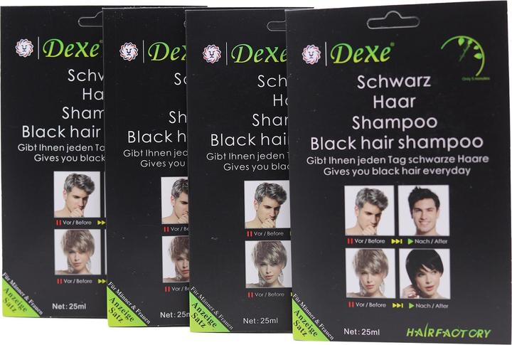 Actual product image Dexe Black Hair (Liquid shampoo)