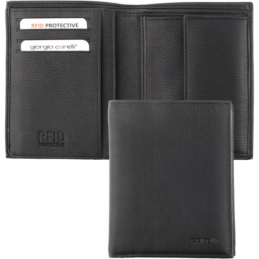 Thumbnail - Giorgio Carelli, Damen, Portemonnaie, Geldbörse, Schwarz