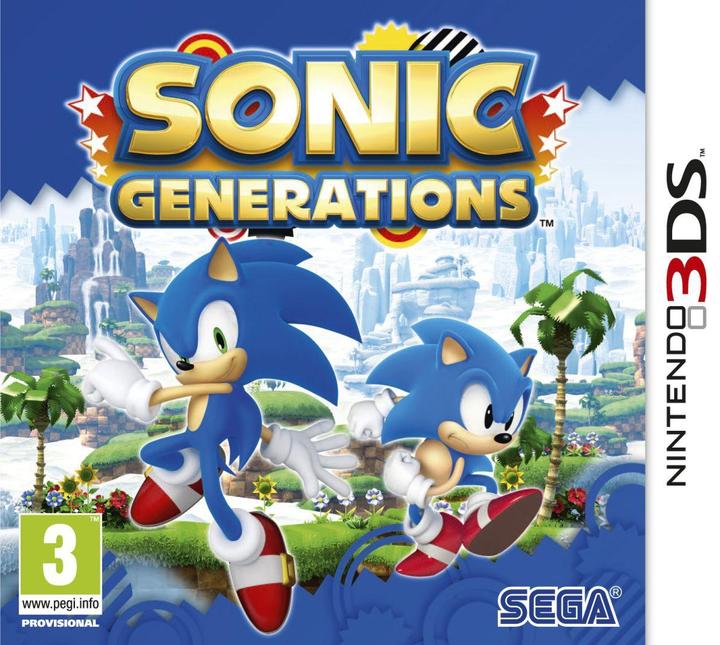 Produktbild Sega Sonic Generations, 3DS Englisch Nintendo 3DS (3DS, EN)