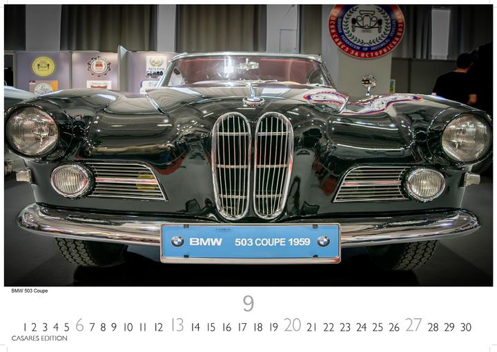 Produktbild BMW Classic Cars 2026 S 24x35cm (24 x 35 cm, Deutsch)