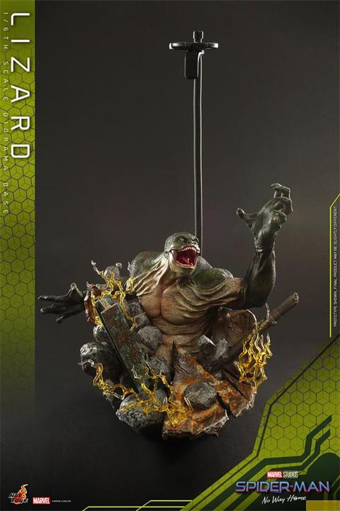 Image du produit Hot Toys Spider-Man : No Way Home socle diorama 1/6 Lizard