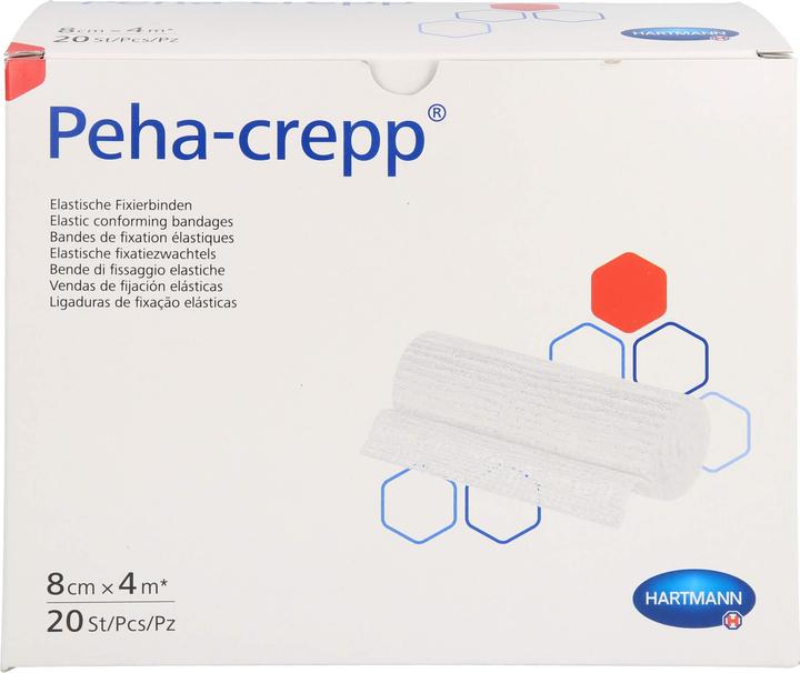 Produktbild IVF Hartmann Kreppbinde 4mx8cm weiss