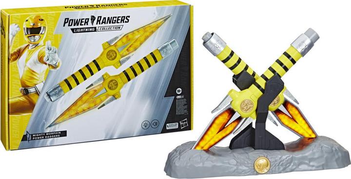 Produktbild Hasbro Power Rangers Lightning Collection réplique Roleplay Premium 2022 Mighty Morphin Power Daggers
