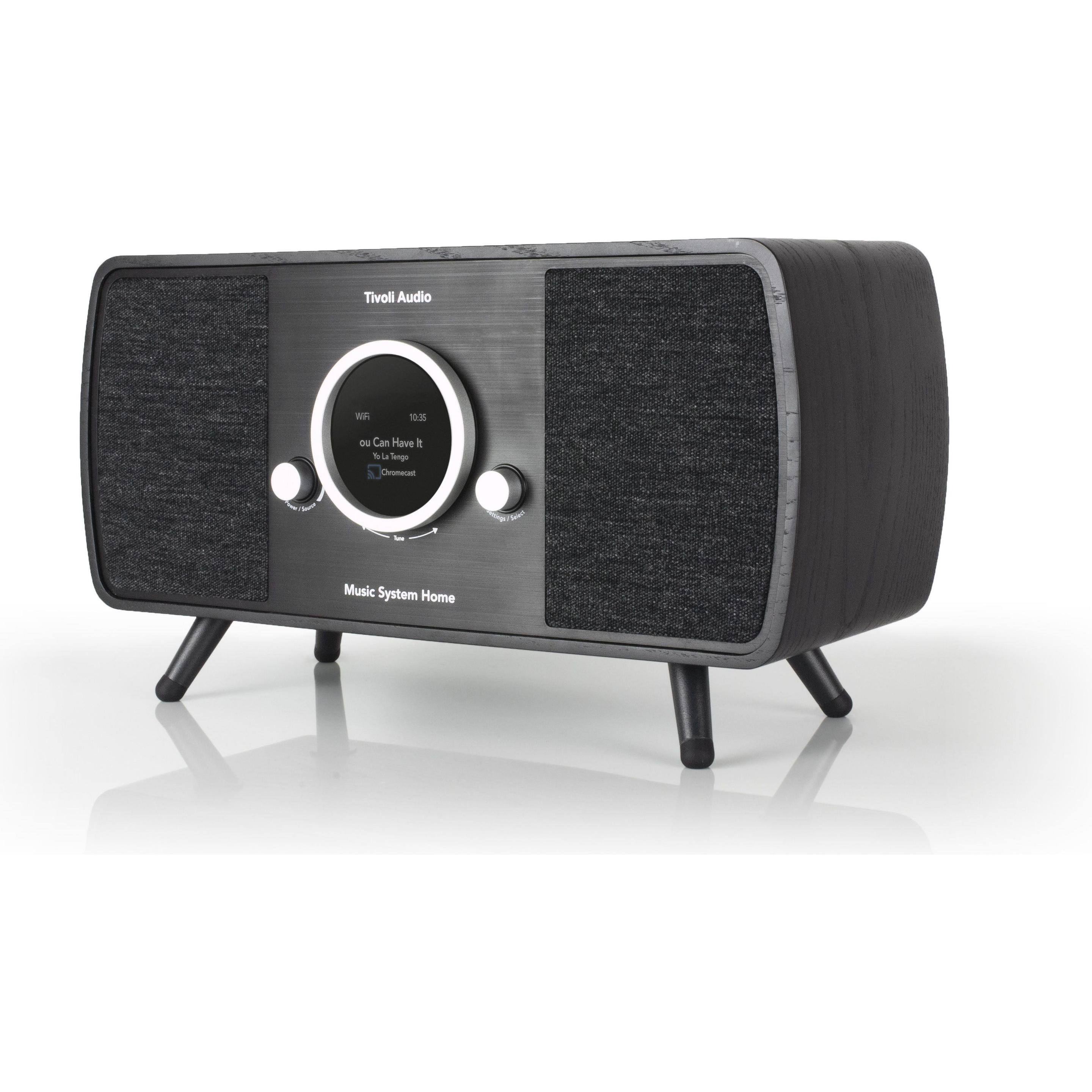 Tivoli Audio Sistema musicale Home Gen. 2 (DAB, AM, FM, Bluetooth), Radio, Nero