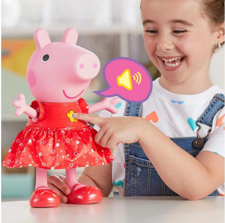 Actual product image Hasbro Peppa Pig Peppa's mud puddle party doll