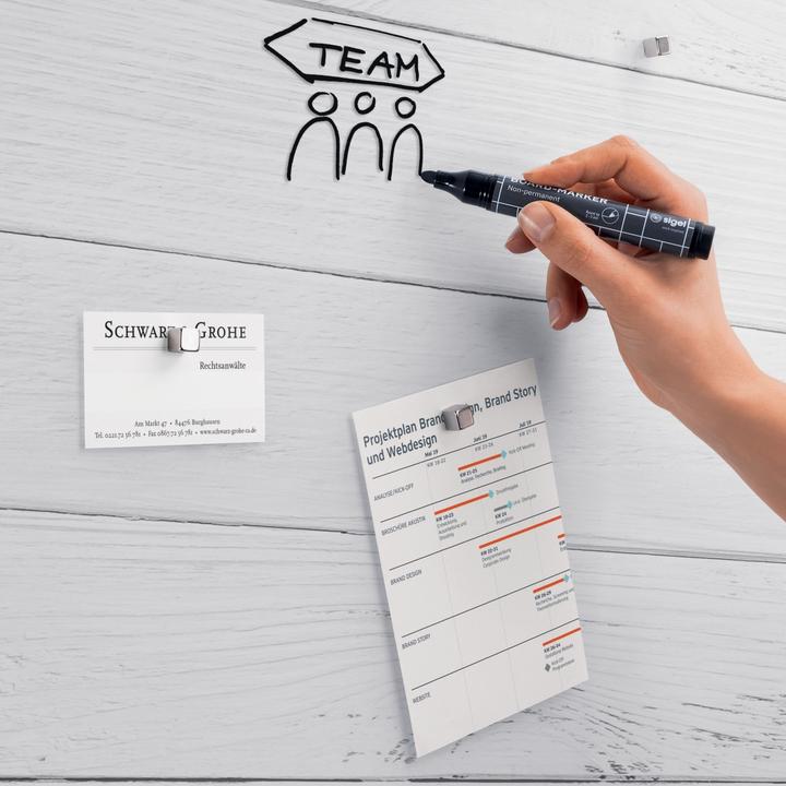 Produktbild Sigel Glas-Magnetboard Artverum mit Design (Magnettafel, 130 x 55 cm)