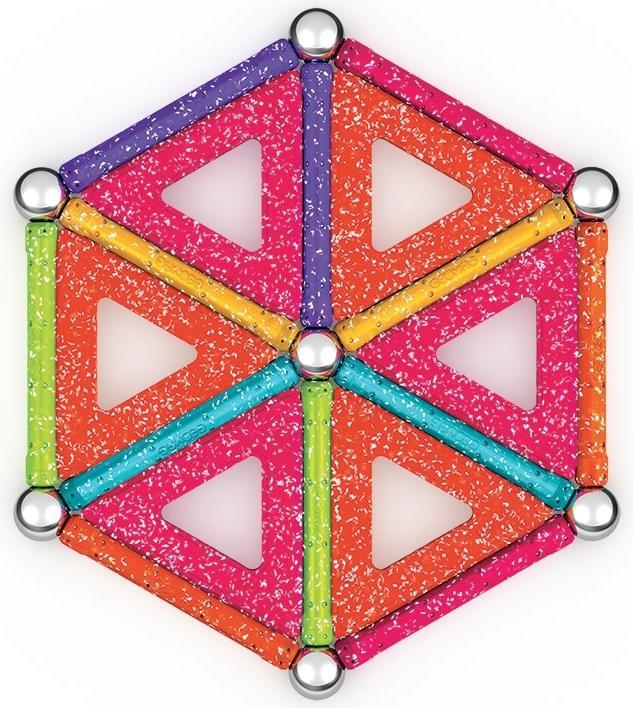 Actual product image Geomag Glitter Recycled