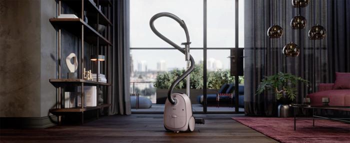 Immagine prodotto AEG AB61C1WP CLEAN 6000 - Stofzuiger met zak - HEPA 12 - Actieradius 12 meter - Roze (900 258 716)