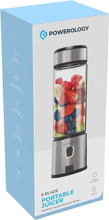 Actual product image Powerology Portable Juicer 450mL 126W (126 W)