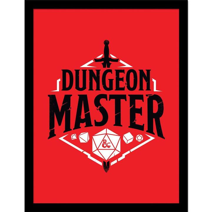 Immagine prodotto Dungeons & Dragons Poster Incorniciato (40 x 30 cm)