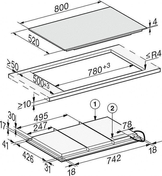 Produktbild Miele KM 7878-1
