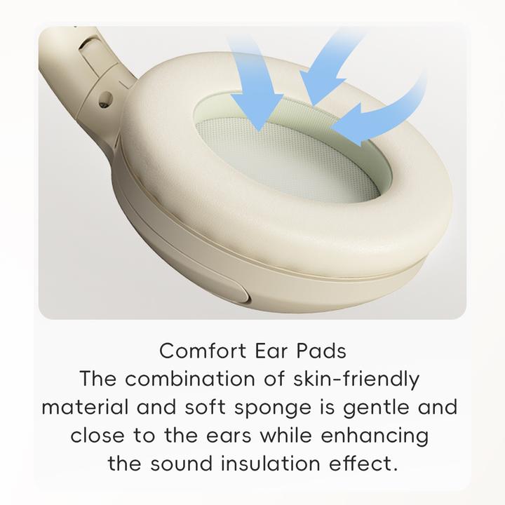 Produktbild Rock - O3 ANC Wireless Headphones RAU0773 - Bluetooth-Kopfhörer, Schwarz (ANC, 15 h, Kabellos)