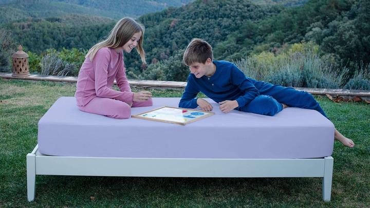 Produktbild B-Sensible Fixleintuch mit Wasserundurchlässiger Baby 60/120 Lavendel (60 x 120 cm)