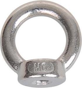 Produktbild ProPlus Ringmutter M6, A4 RVS AISI 316 (M6)