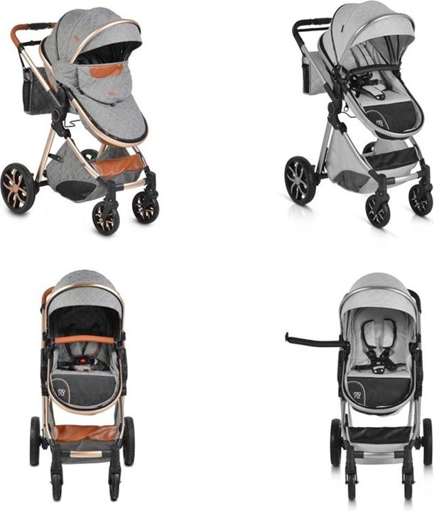 Image du produit Moni Kinderwagen Alma Sitz umbaubar (0 Mois - 3 Années)