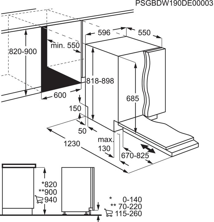 Actual product image AEG GS60AV