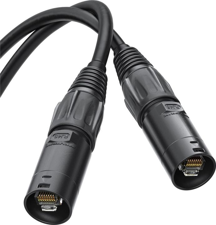 Image du produit Purelink Câble patch IQ-CAT6A-NR300 Cat 6A, S/FTP, 30 m, noir (S/FTP, CAT6a, 30 m)