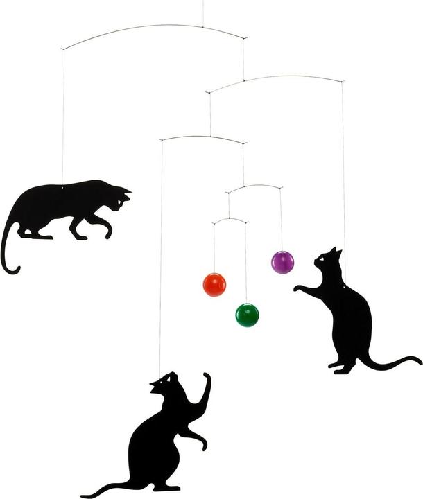 Flensted Mobiles Katzen Mobile mit Geschenkbox