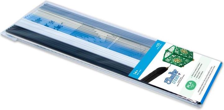 Black, Grey, Light blue, Transparent, White