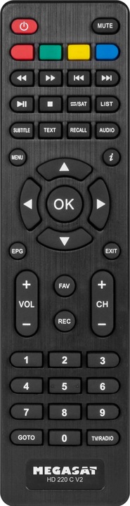 Produktbild Megasat HD200CV2 HDTV Kabel Receiver (0.51 GB, DVB-C)